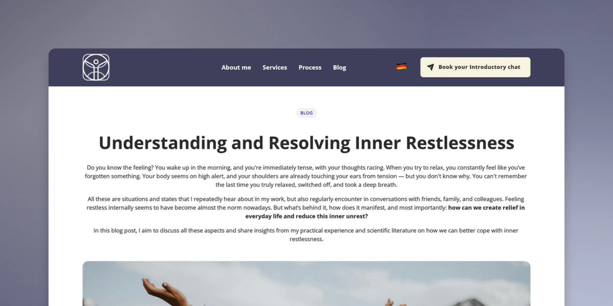 Understanding and Resolving Inner Restlessness