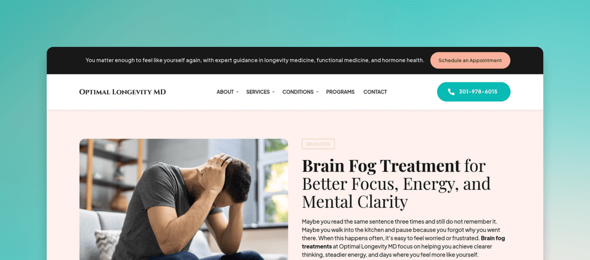 Brain Fog Treatment | Improve Focus, Energy & Clarity