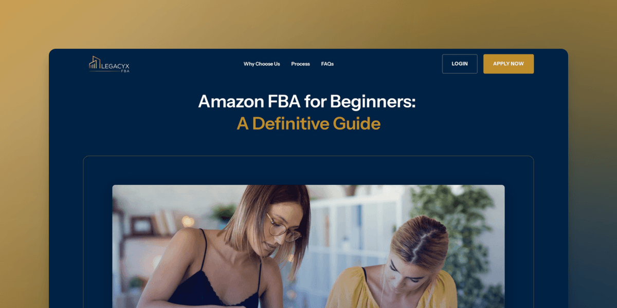 Amazon FBA for Beginners: A Definitive Guide