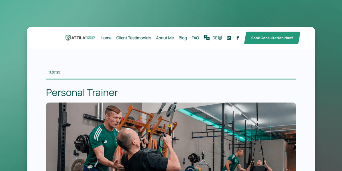 Personal Trainer