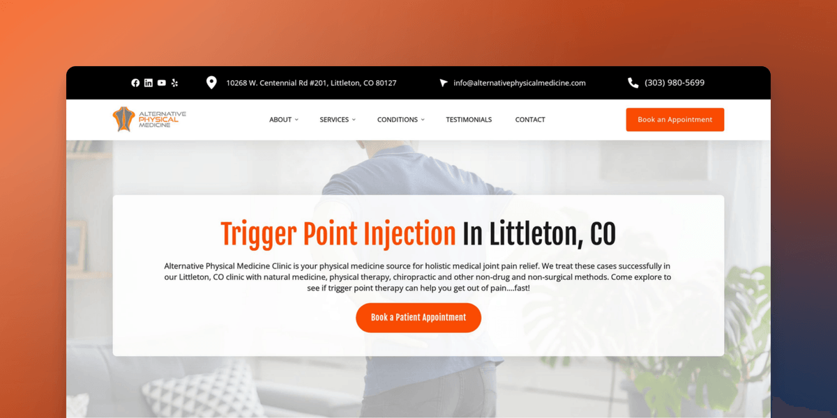 Trigger Point Injection in Littleton CO | Alternative Physical Medicine