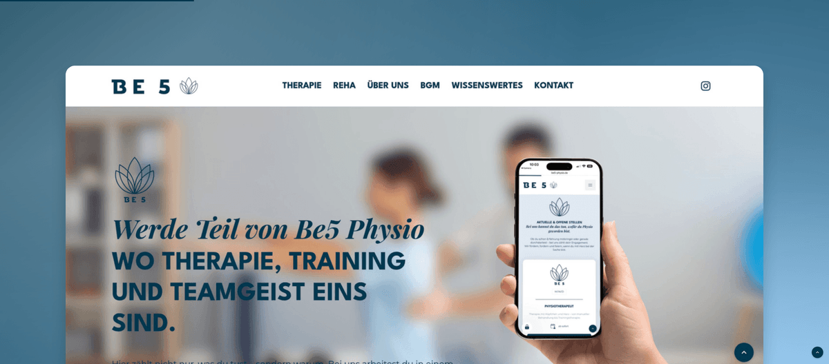 Jobs & Karriere bei Be5 Physio in Mönchengladbach