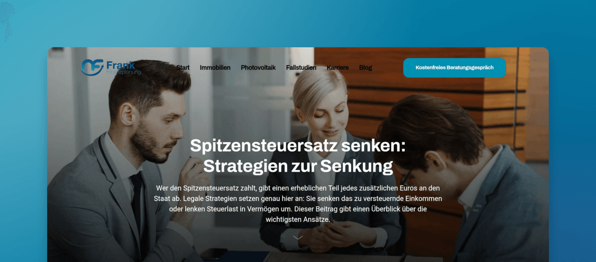 Spitzensteuersatz senken