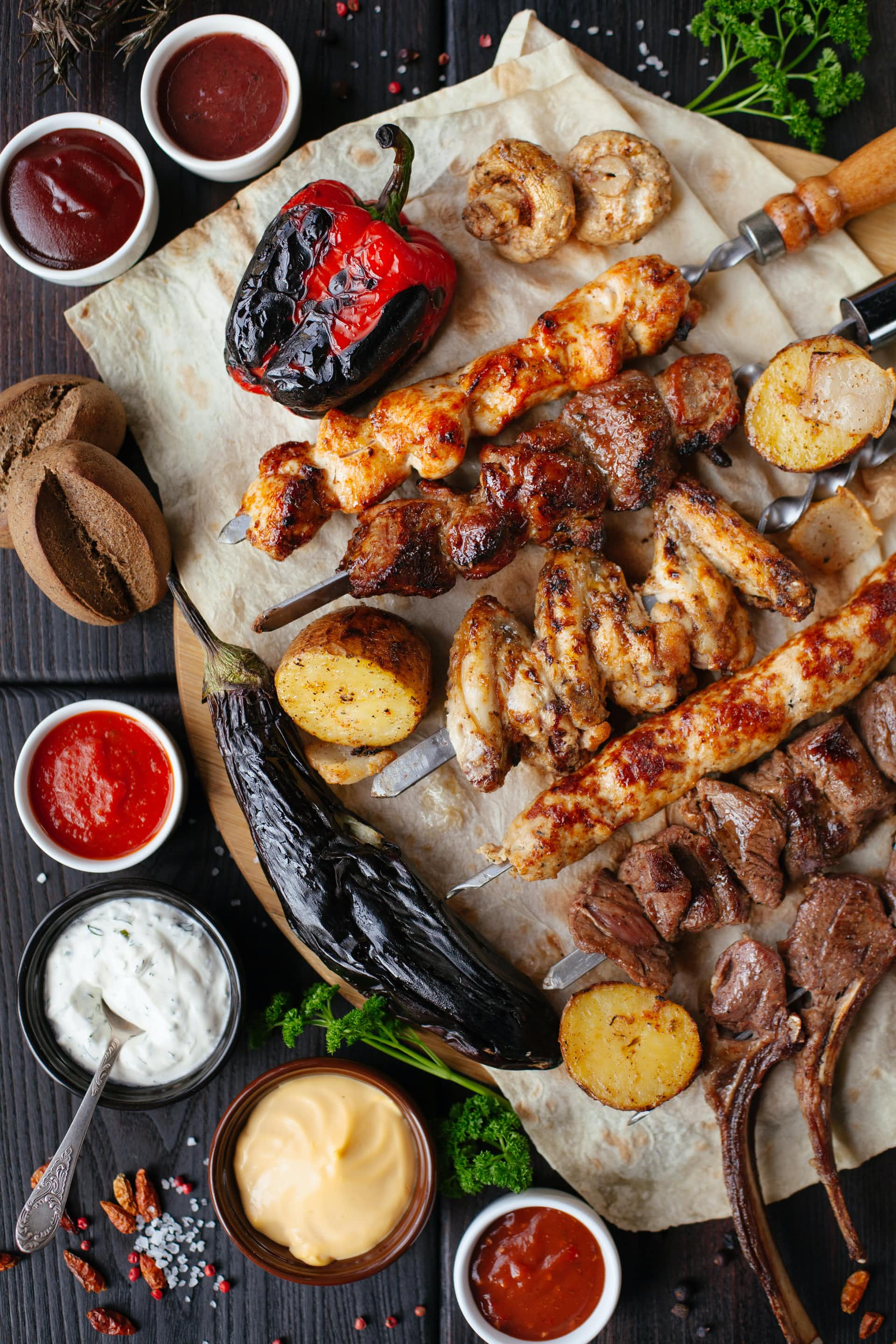 Fleisch- & Landschwein-Klassiker („Vom Grill & Land“)