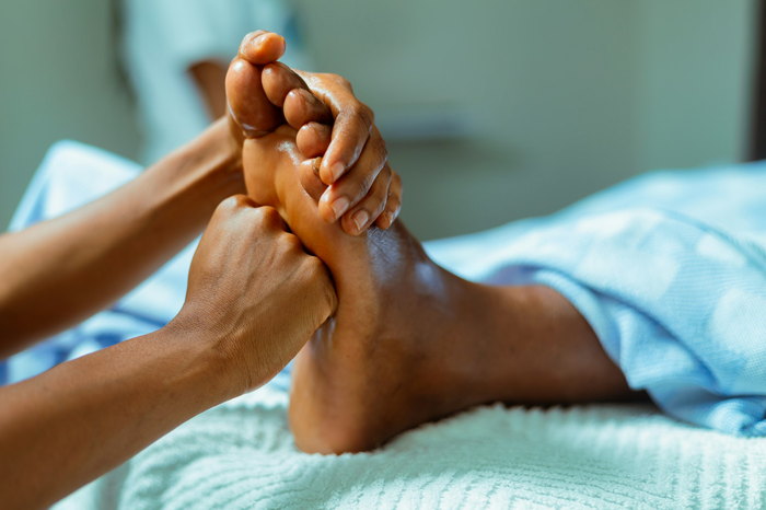 Fußreflexzonentherapie zur Unterstützung vegetativer Regulation