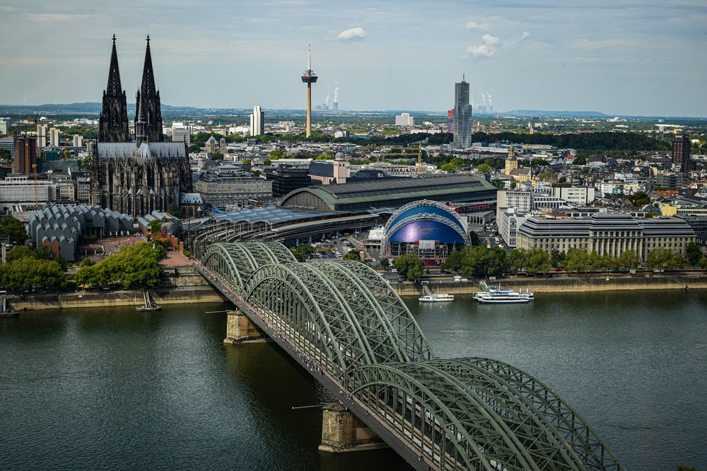Blick über Köln