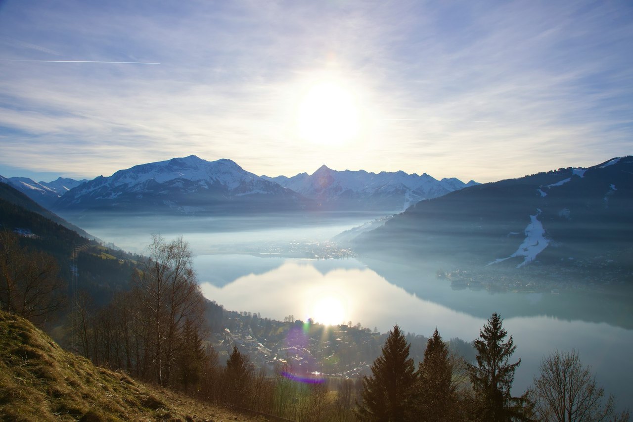 Der Zeller See bei Zell am See