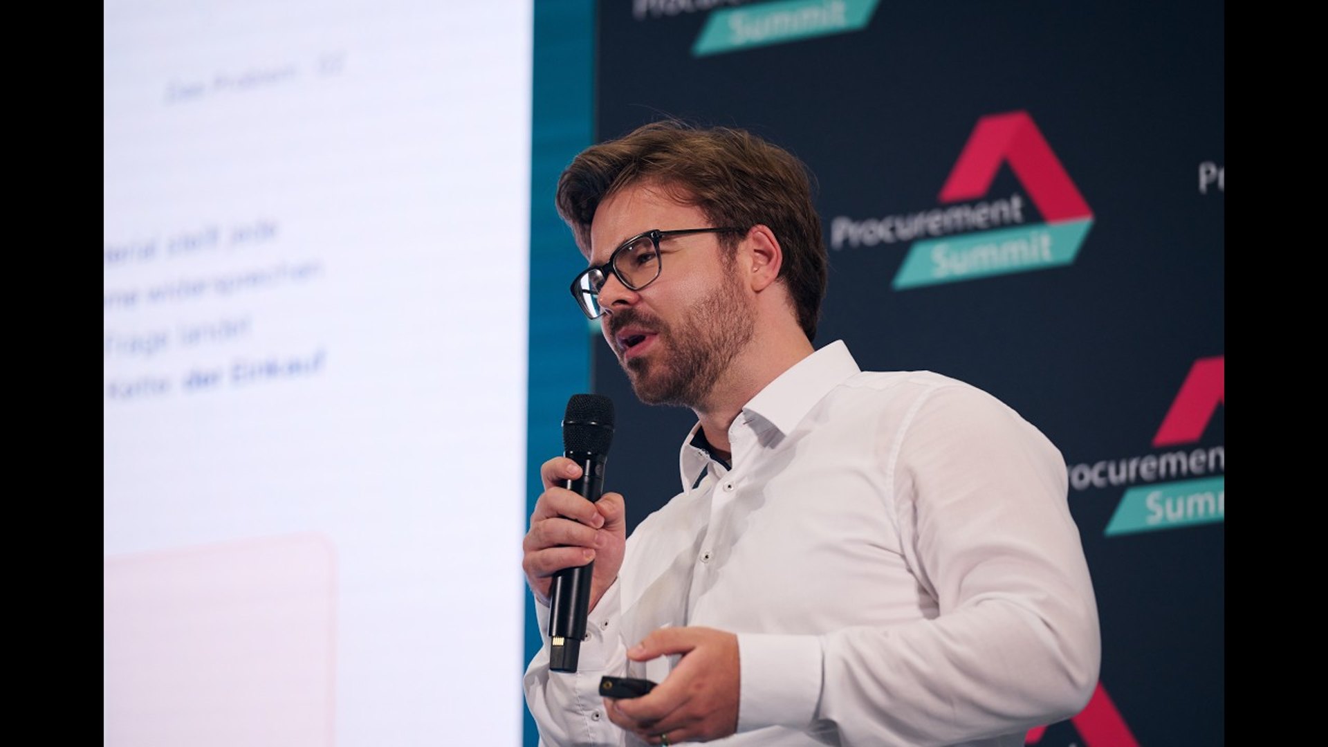 Markus Heidt beim Procurement Summit